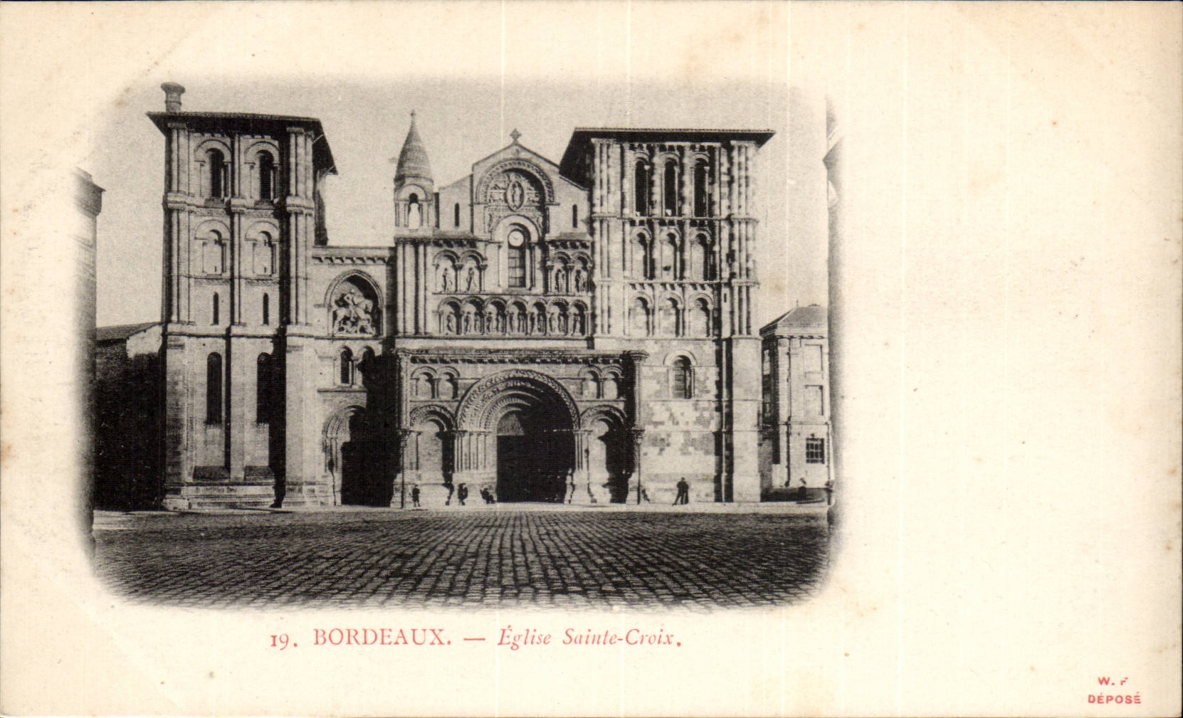 Bordeaux cPA Eglise Sainte CRoix