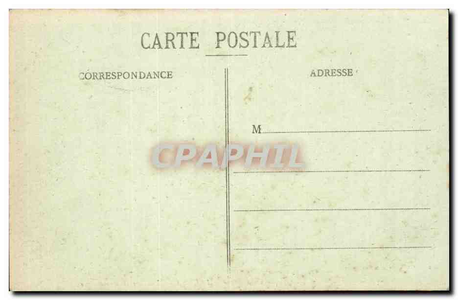 Marseille CPA Notre DAme de la garde Au chevet L'annonciation mosaique — Rückseite