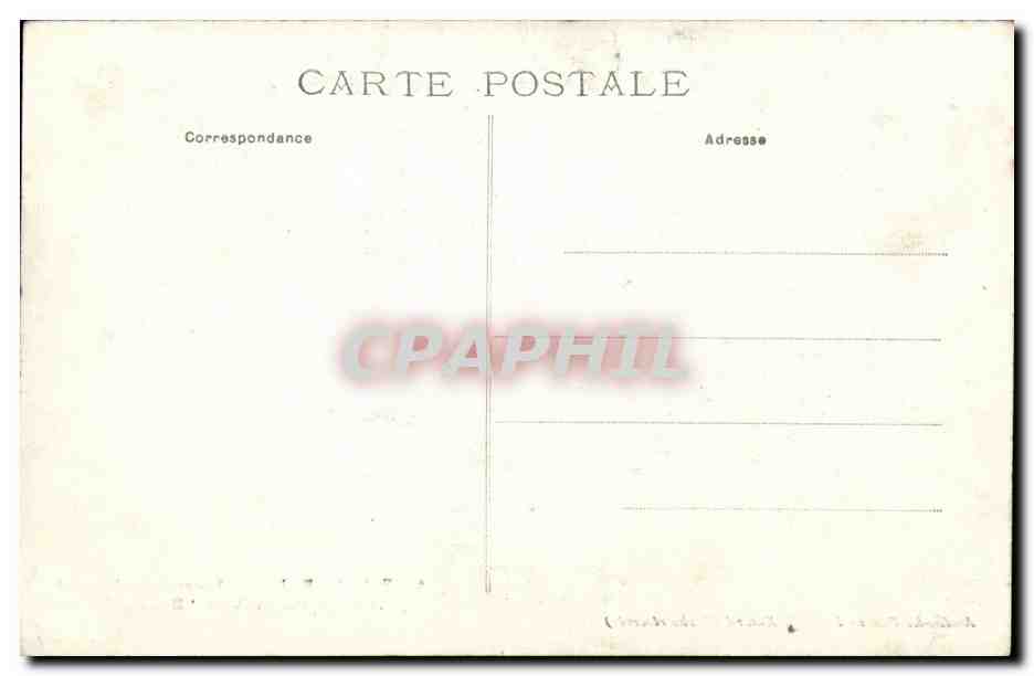 Amelie les Bains CPA Passerelle de l'hopital Hotel Amrtinet et villa Bellevue — Rückseite