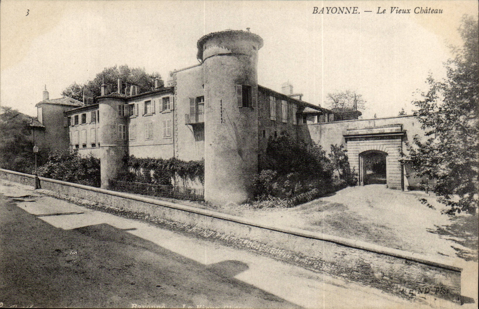 Bayonne CPA Le vieux chateau