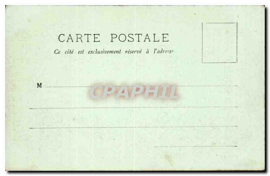 Angouleme CPA La charente et le FAubourg l'Houmeau vus du jardin de l'hotel de France — Rückseite