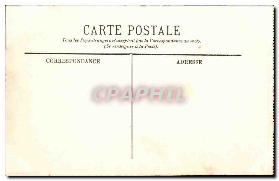 Angoulême — Vers le Tunnel du Chemin de Fer — Edition des Nouvelles Galeries, n°26 — Rückseite