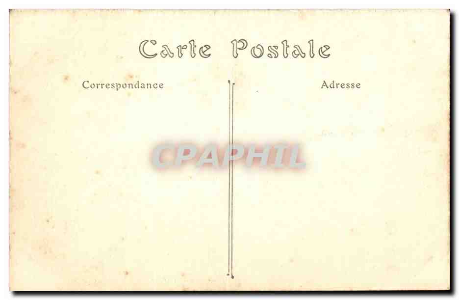 Montferrand CPA la place de la prison — Rückseite