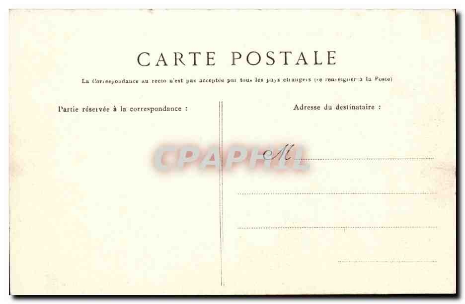 Pont Saint Esprit CPa La citadelle et le Rhone — Rückseite