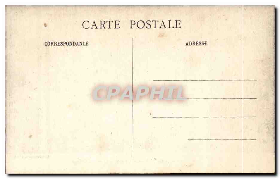 Bordeaux CPA Caveau de ST Michel La vierge — Verso