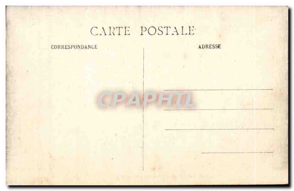 Bordeaux CPA Caveau de ST Michel Le portefaix — Verso