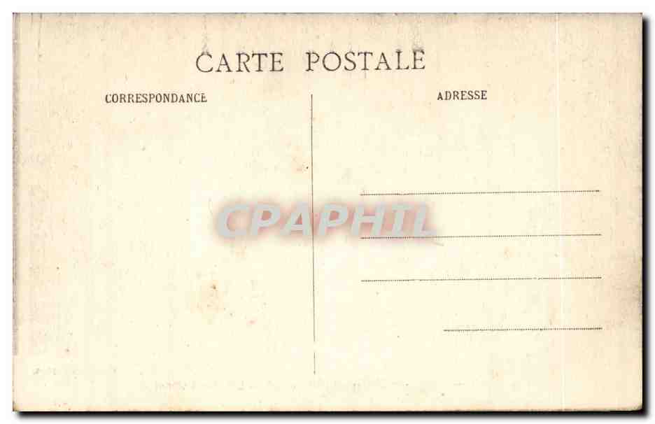 Bordeaux CPA Caveau de ST Michel L'entrerre vivant — Verso