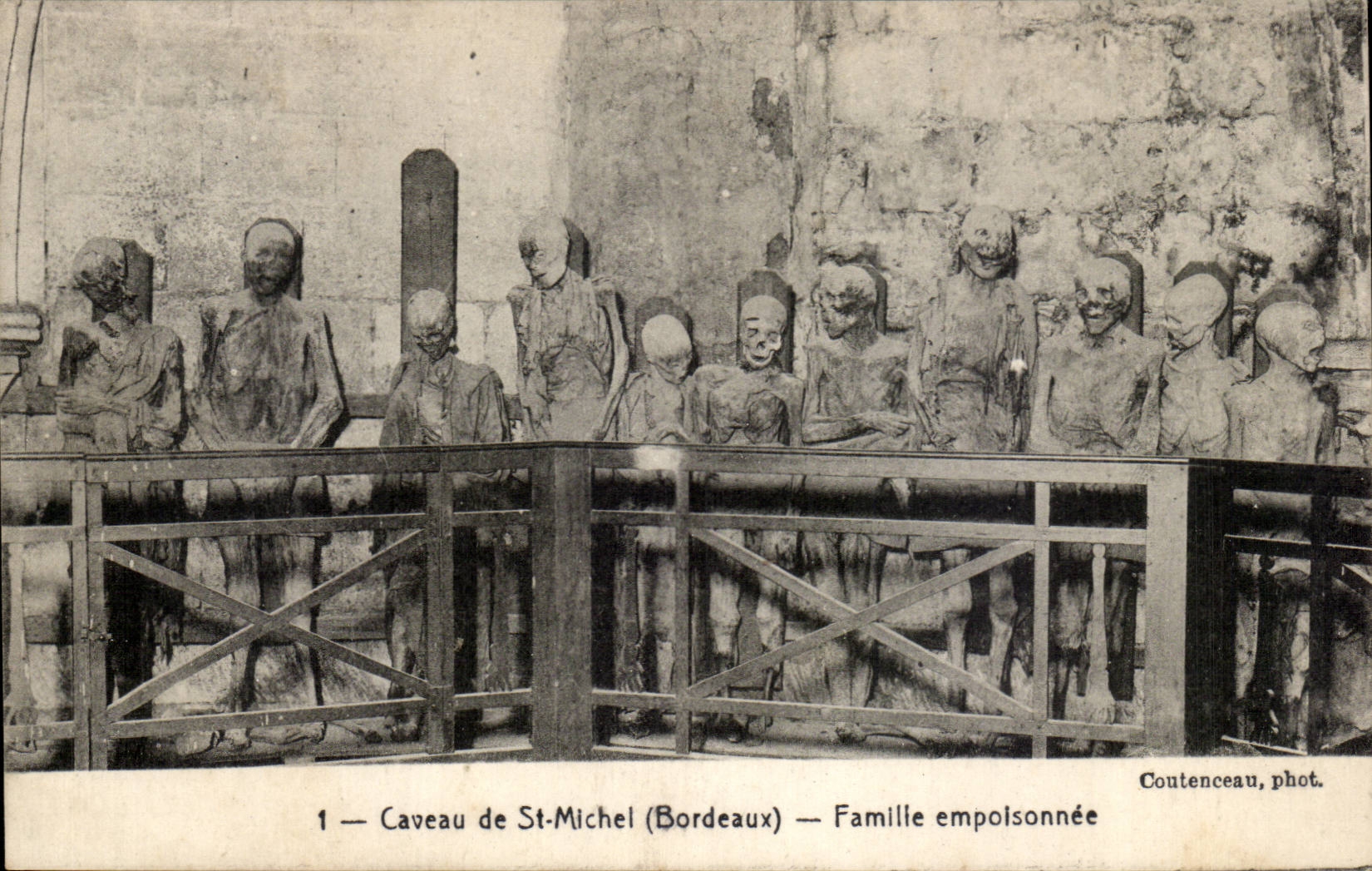 Bordeaux CPA Caveau de ST Michel FAmille empoisonnee