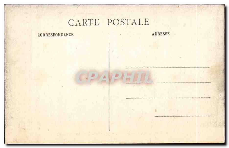 Bordeaux CPA Caveau de St michel La negresse — Verso