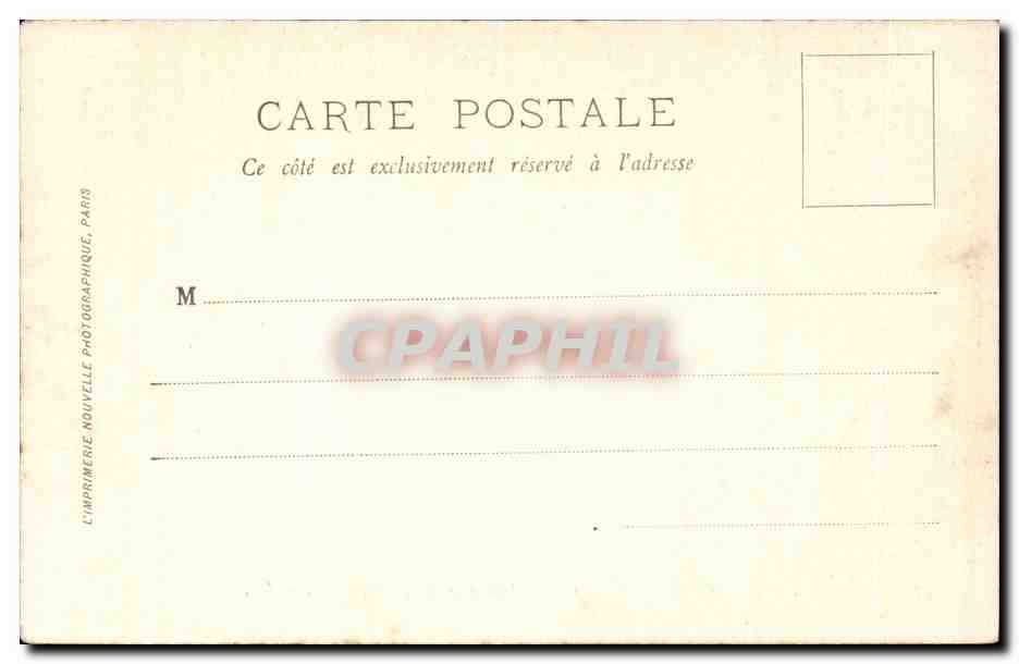 Rouen CPA Ensemble de Bon SEcours et du monument de Jeanne d'arc — Verso