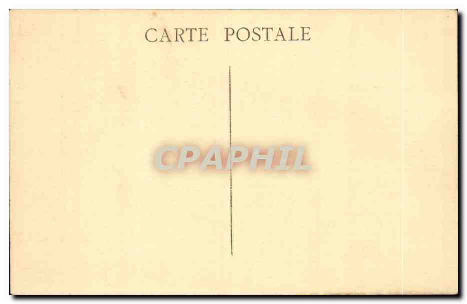 Marseille CPA Le palais Longchamp — Rückseite