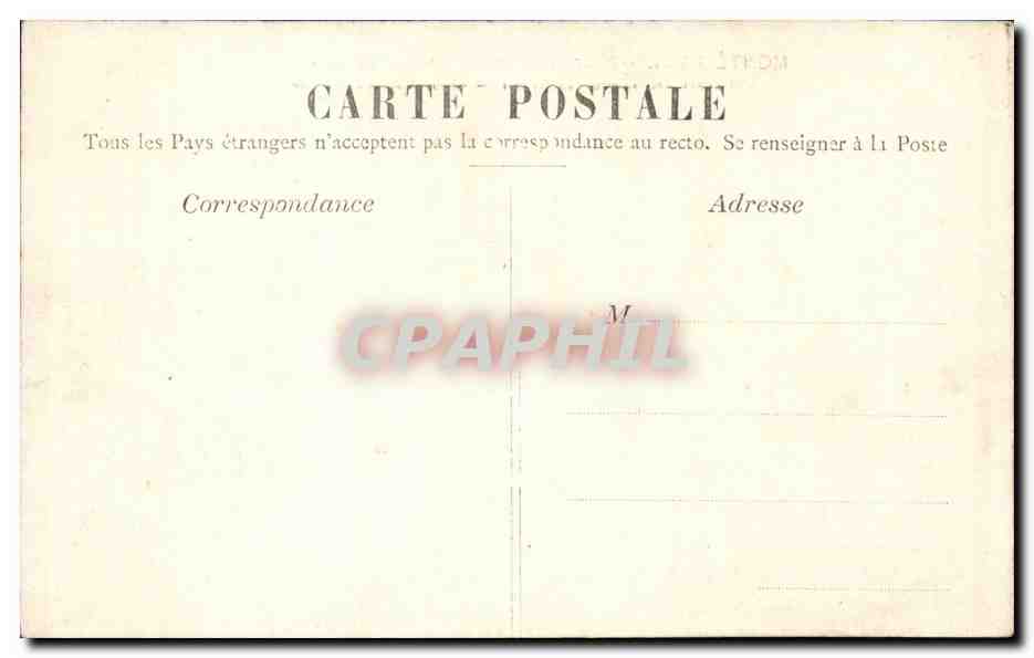 Montelimar CPA Pont de pierre et quai du Roubion — Rückseite