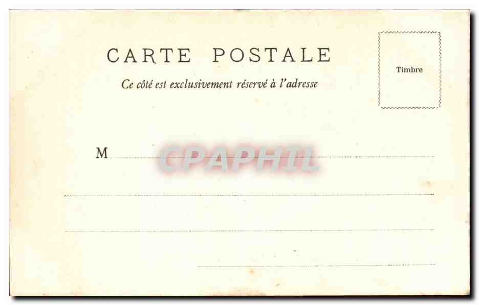 Bordeaux CPA Le pont de pierre — Verso