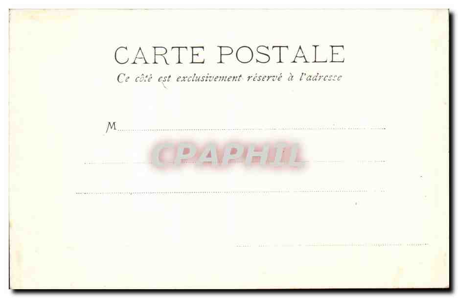 Uriage-les-Bains — Établissement Thermal et le Château — Phot. H. Thiervoz — Papeterie des Alpes Eug. Robert, Grenoble — Rückseite
