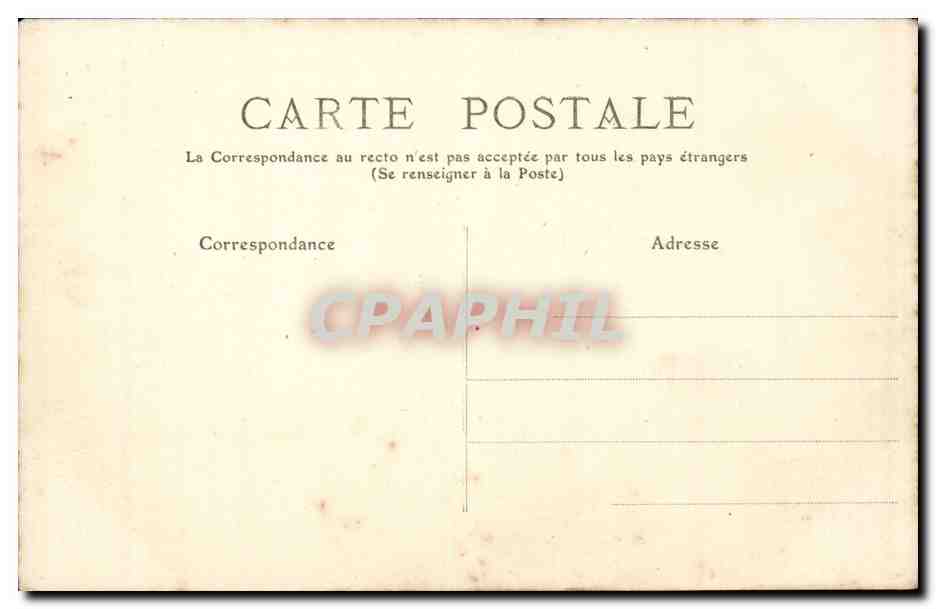 Biarritz CPA Un coin de la plage — Verso