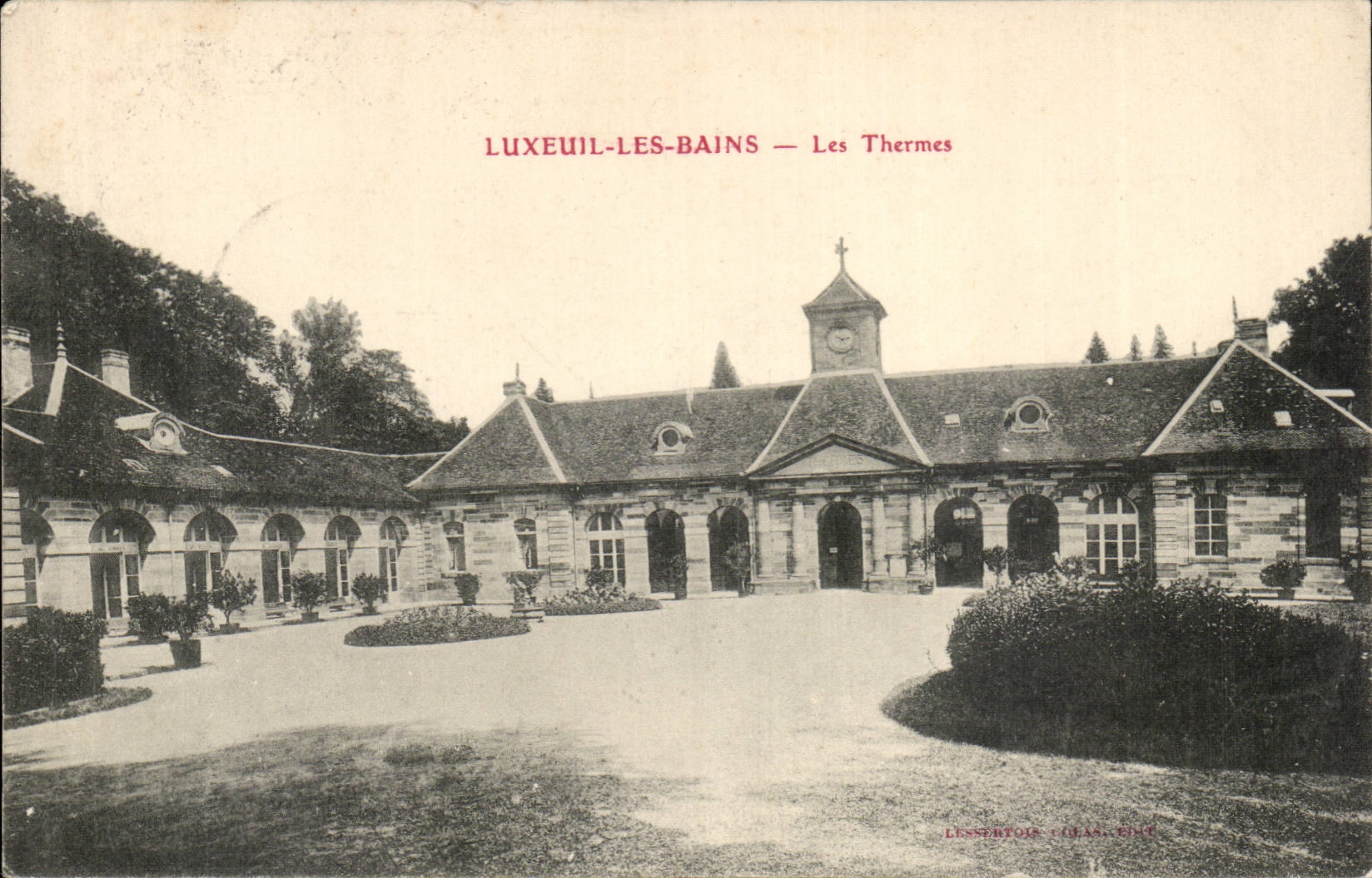 Luxeuil les Bains CPA Les Thermes