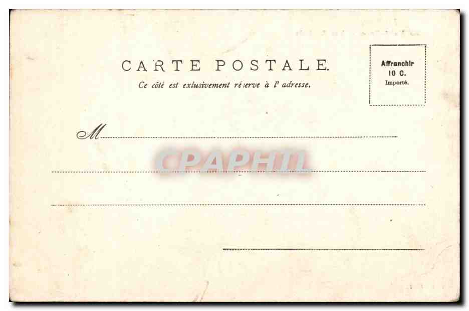 Le mont Dore cPA Vue generale — Verso