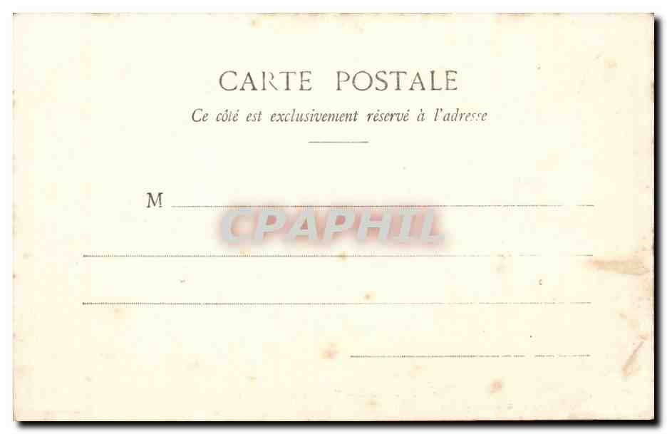 Le mont Dore CPA Vue generale — Verso