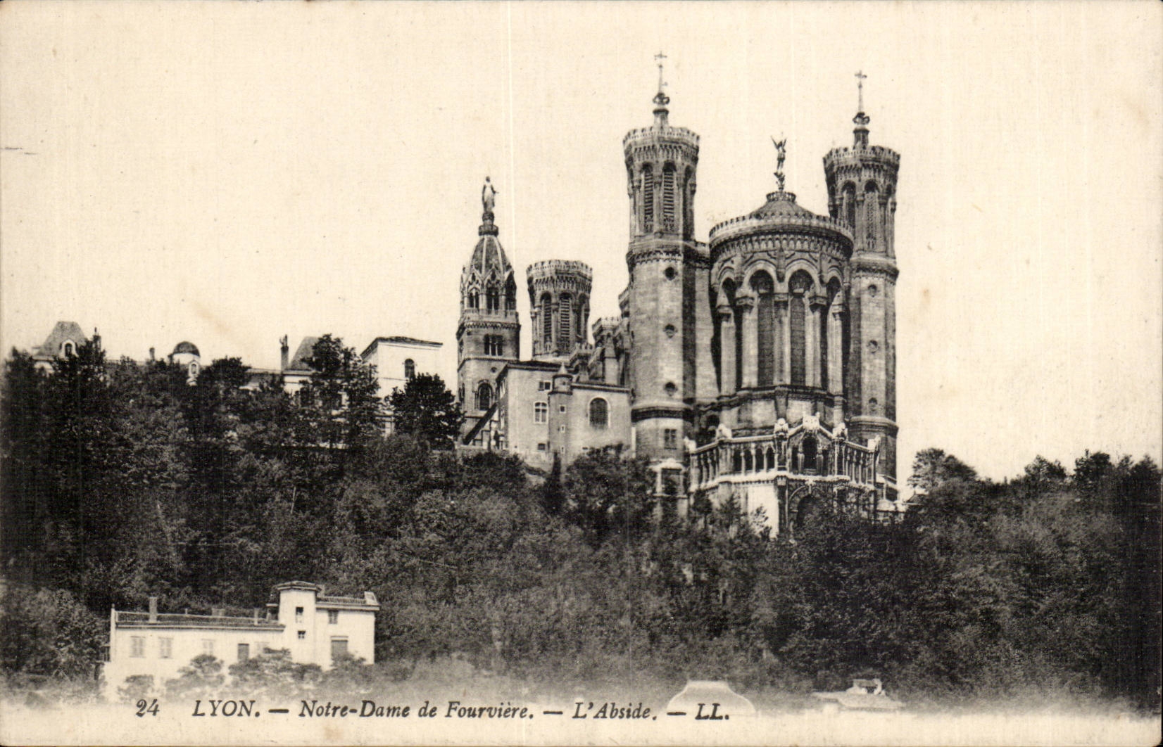 Lyon CPA Notre DAme de Fourviere L'abside