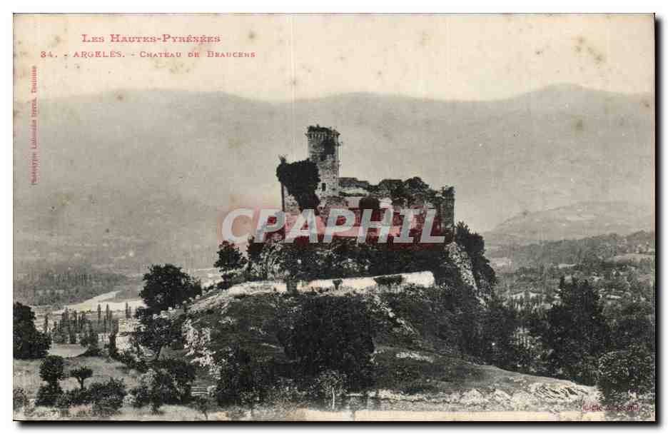 Les Hautes-Pyrénées - Argeles - Schloss Braucens