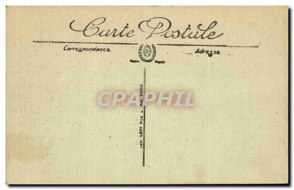 Abbeville CPa Le musee et la statue de Prarond — Back