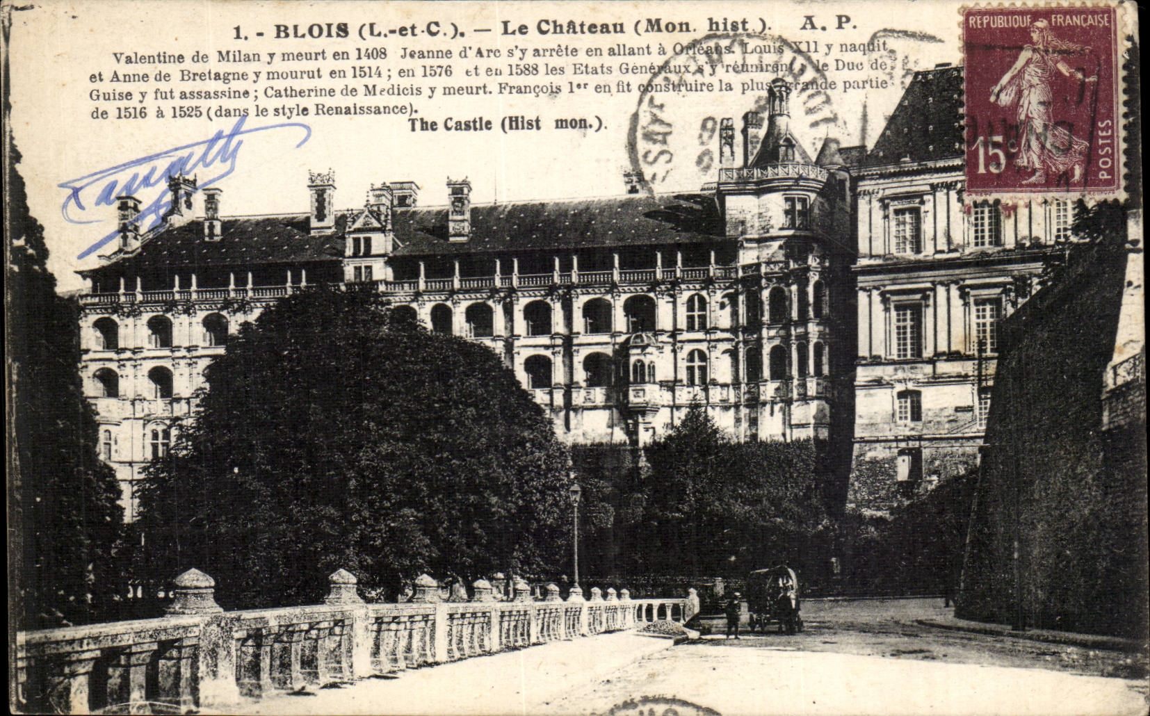 Blois CPA Le chateau