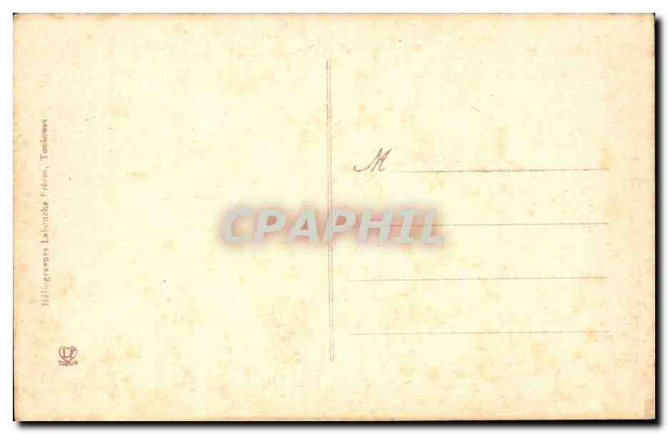 Pau. Château Henri IV - Entrée principale - Portique Renaissance — Verso