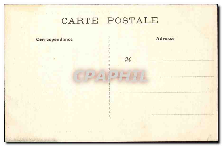 Gisors CPA Ancienne porte fortifiee et mur d'enceinte — Rückseite