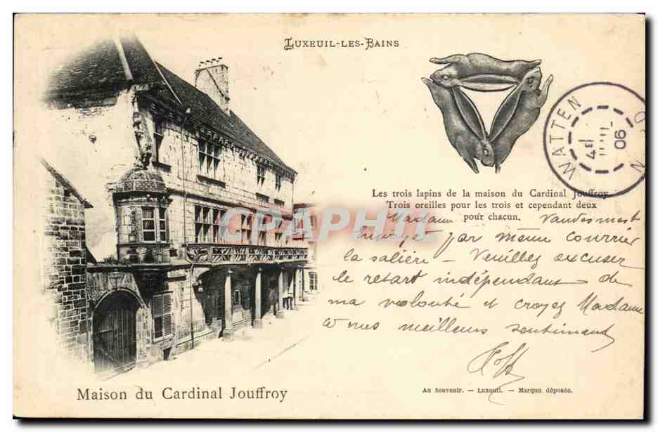 Maison du Cardinal Jouffroy — Luxeuil-les-Bains — éditeur inconnu