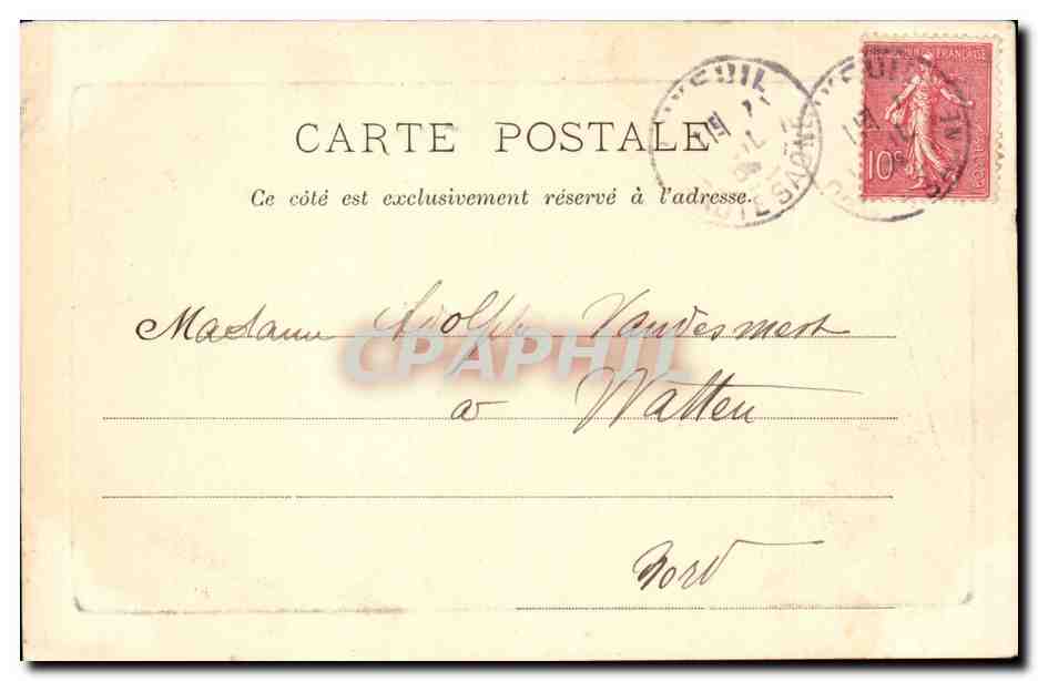 Maison du Cardinal Jouffroy — Luxeuil-les-Bains — éditeur inconnu — Rückseite