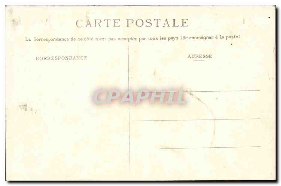Malo-les-Bains — La Vague — éditeur P.D. n°29 — Rückseite