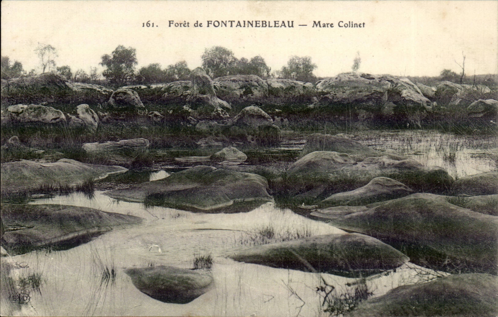 Woud van FONTAINEBLEAU — Mare Colinet — Uitgever :