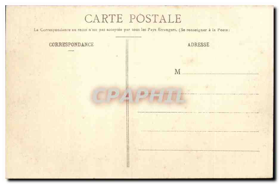 Luxeuil les Bains CPA Vue generale de l'etablissement  — Rückseite