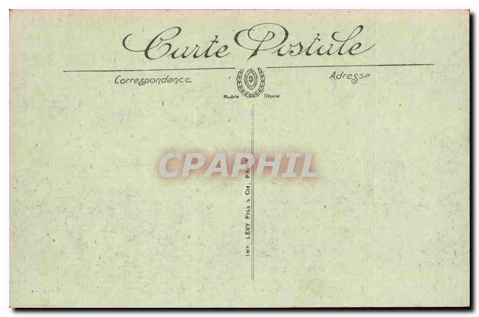 LYON — Le Pont Wilson et le Coteau de Fourvière — LL. SELECTA — Verso