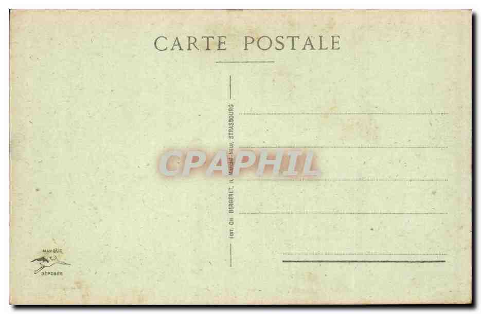 Strasbourg CPA Quai du Maire Dietrich  — Verso