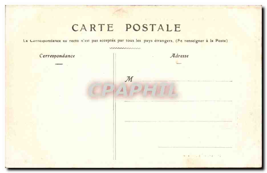 Cosne sur Loire CPA Le petit pont — Rückseite