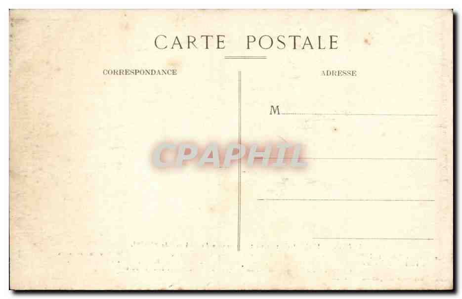 CAntal CPA Polminhac Armoirie du chateau de Pestel — Rückseite