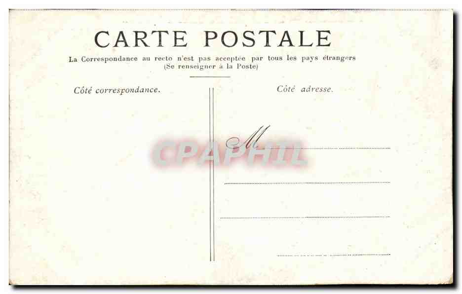 Versailles — Le Bosquet des Bains d'Apollon — Éditeur non identifié — Verso