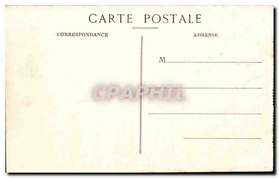 Bayonne cPA Porte Mousterolle — Verso