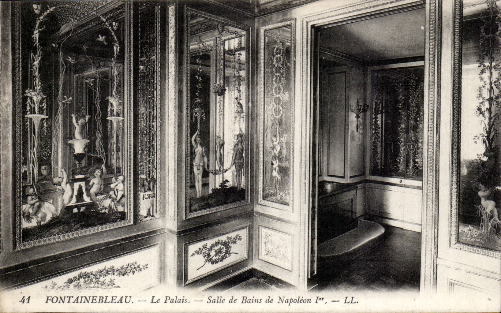 Fontainebleau — El Palacio — Sala de Baños de Napoleón I — LL. — n°41