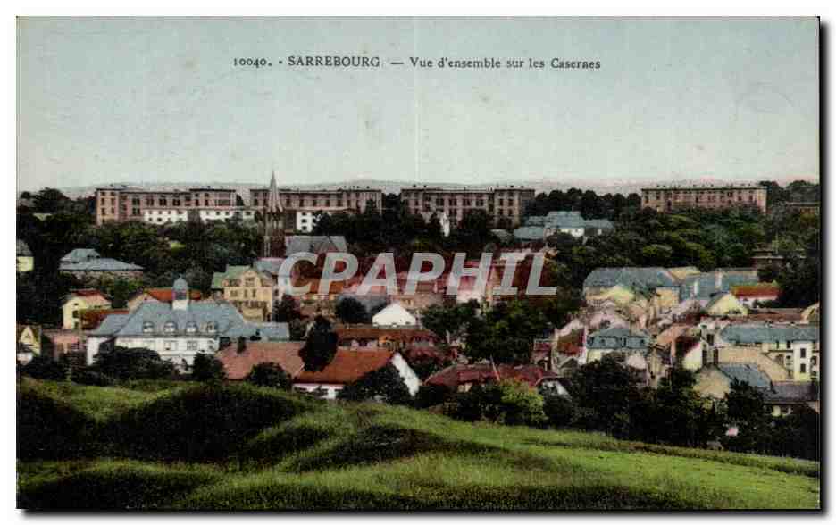 Sarrebourg CPA Vue d'ensemble sur les casernes