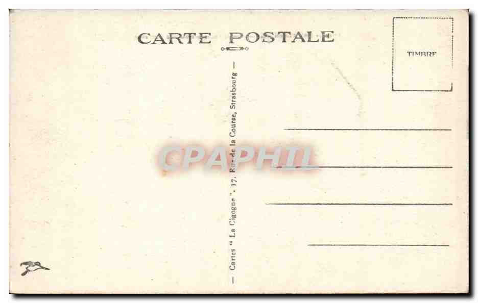 Sarrebourg CPA Vue d'ensemble sur les casernes — Rückseite