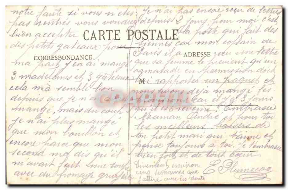 Verdun bombardé — vue de la porte du Vieux-Duc — Édition H. Dalit, Bar-le-Duc — Rückseite