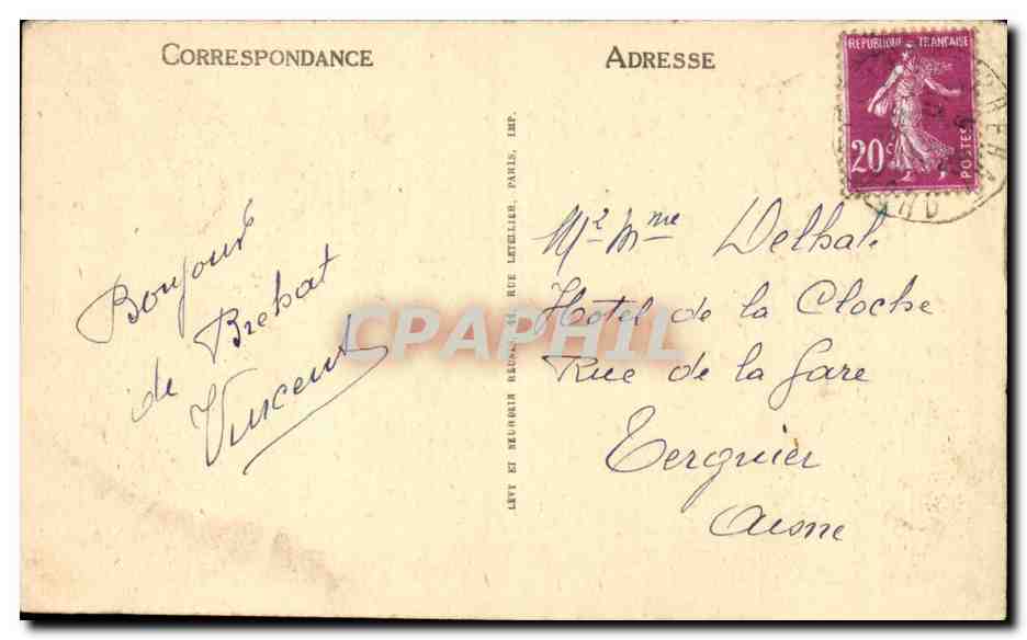 Ile de Brehat — Les Rochers du Bec Per-an-Nouan — LL — Reverso