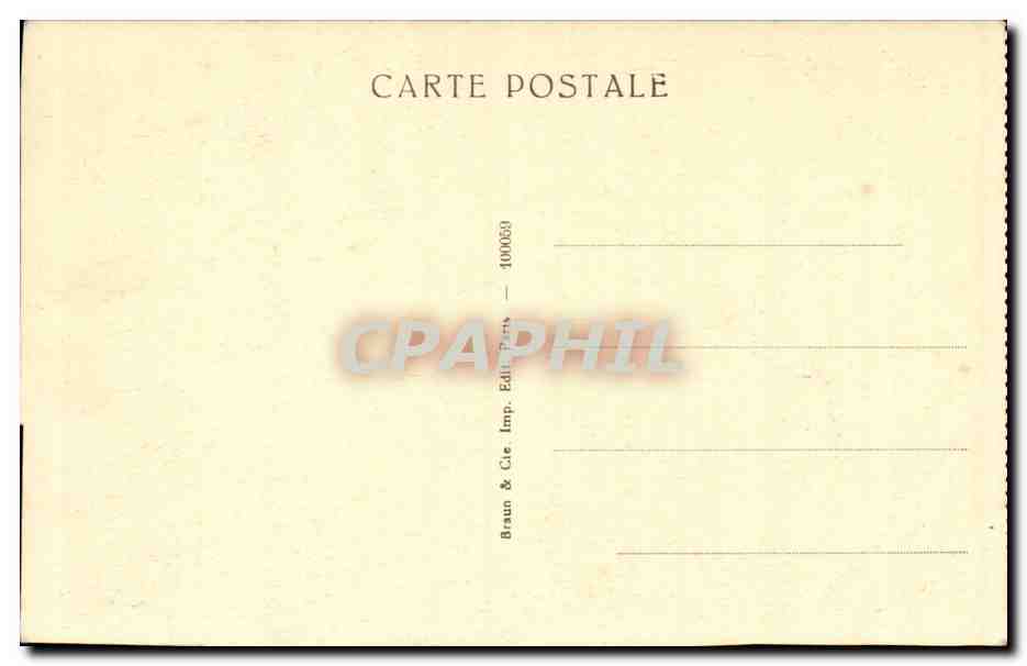 Paris 1 - Musee du Louvre - Meissonier - Campagne de France CPA Napoleon — Rückseite