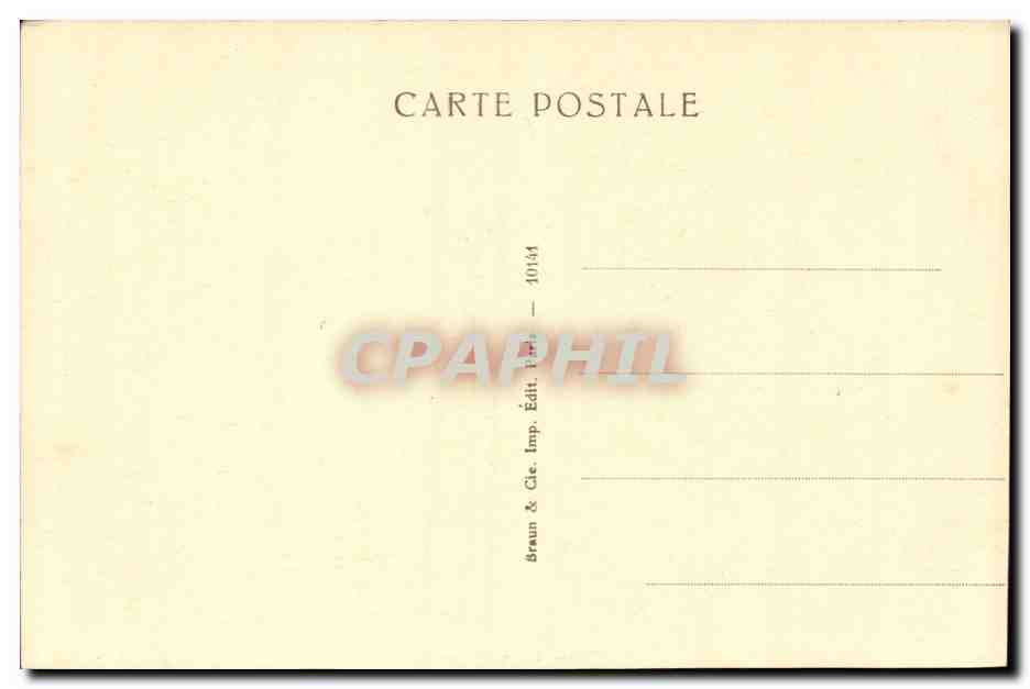 Paris 1 - Musee du Louvre - Corot - Paysage - Spring CPA  — Rückseite