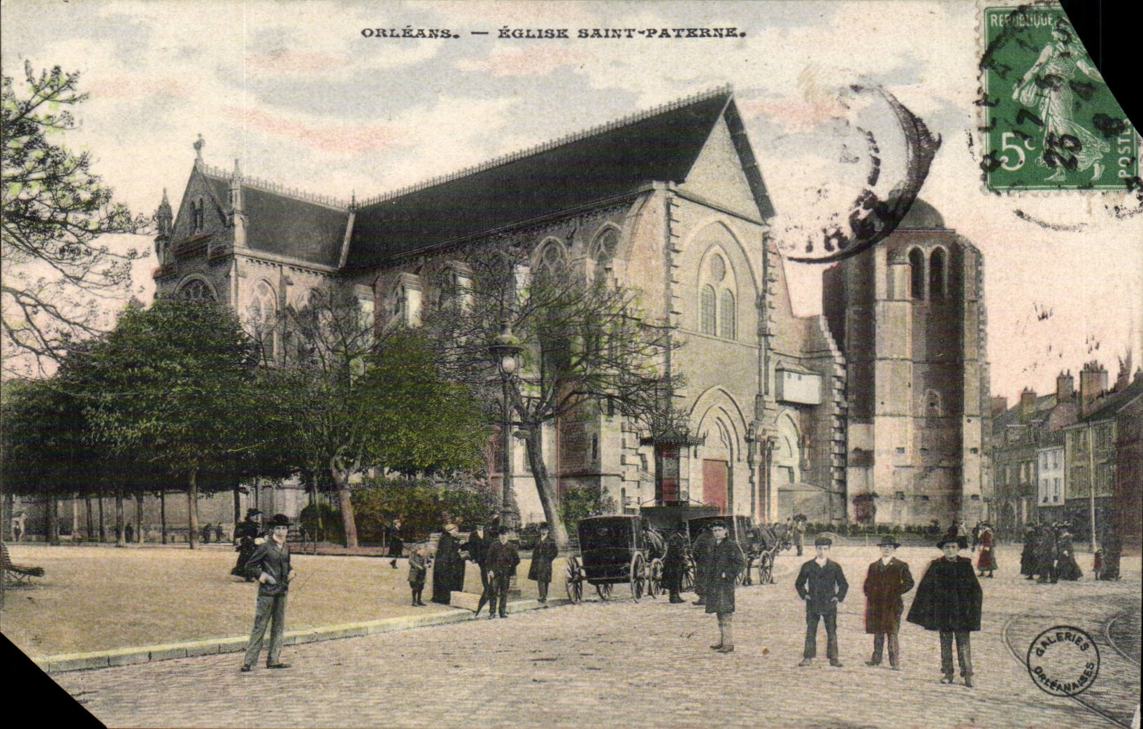 Orleans CPA Eglise Saint Paterne