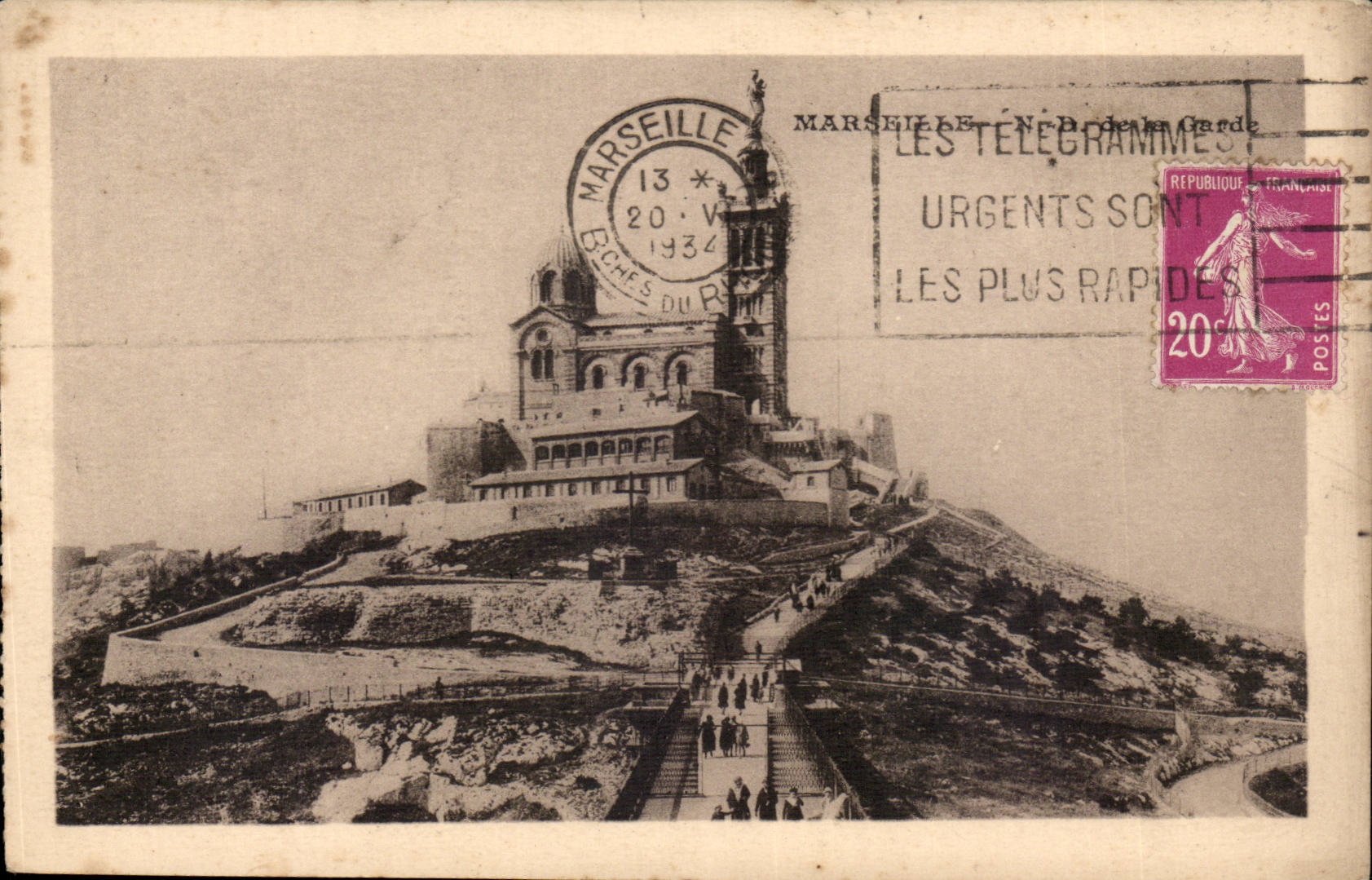 Marseille CPA Nd de la garde
