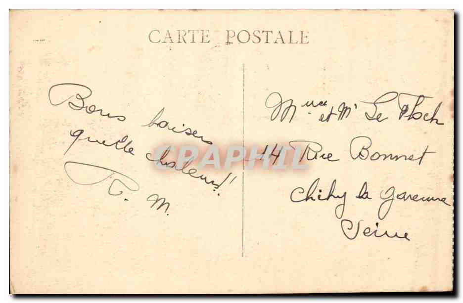 Marseille CPA Nd de la garde — Verso
