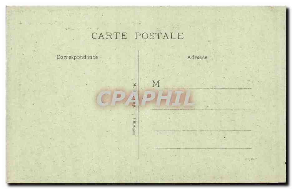 Gavarnie CPA Casque et la breche de Roland (cote Espagne) — Verso
